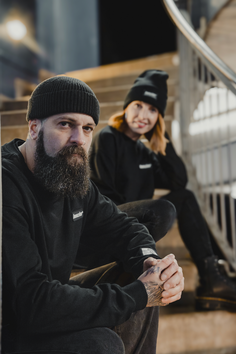 Blackout crew neck