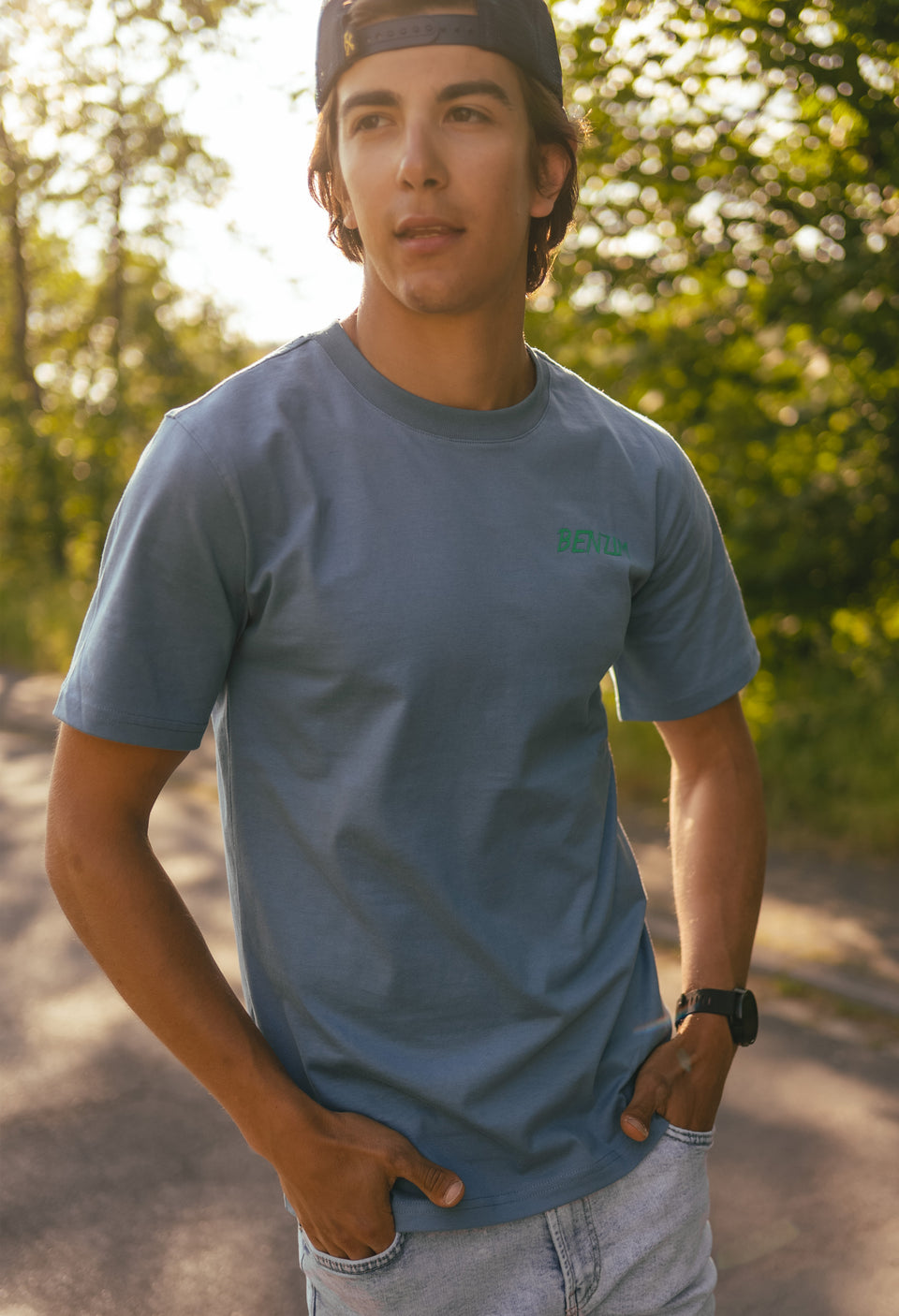 24/7 TEE blue