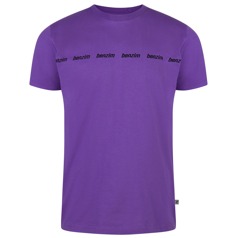 T-Shirt Farbe lila für MX-Sport mit Logo