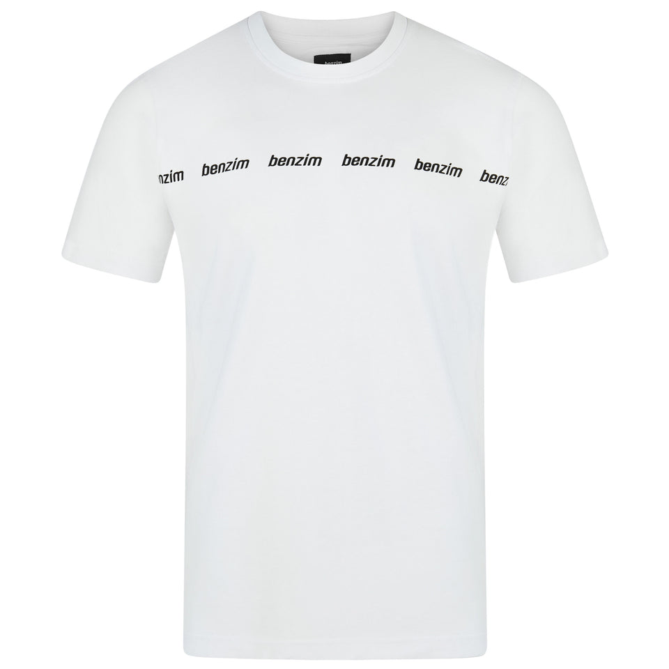 T-Shirt Farbe weiß mit Logo für Motocross