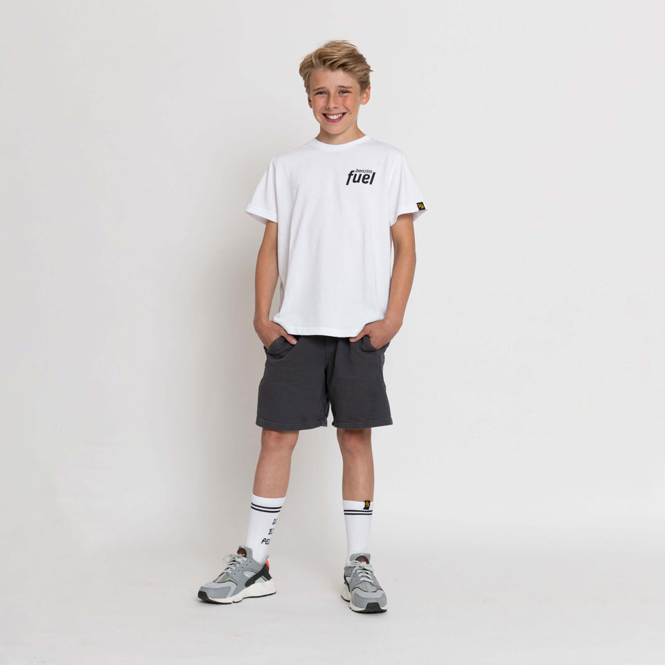 Kinder T-Shirt Farbe weiß von Motocross-Sport an Kindermodel 