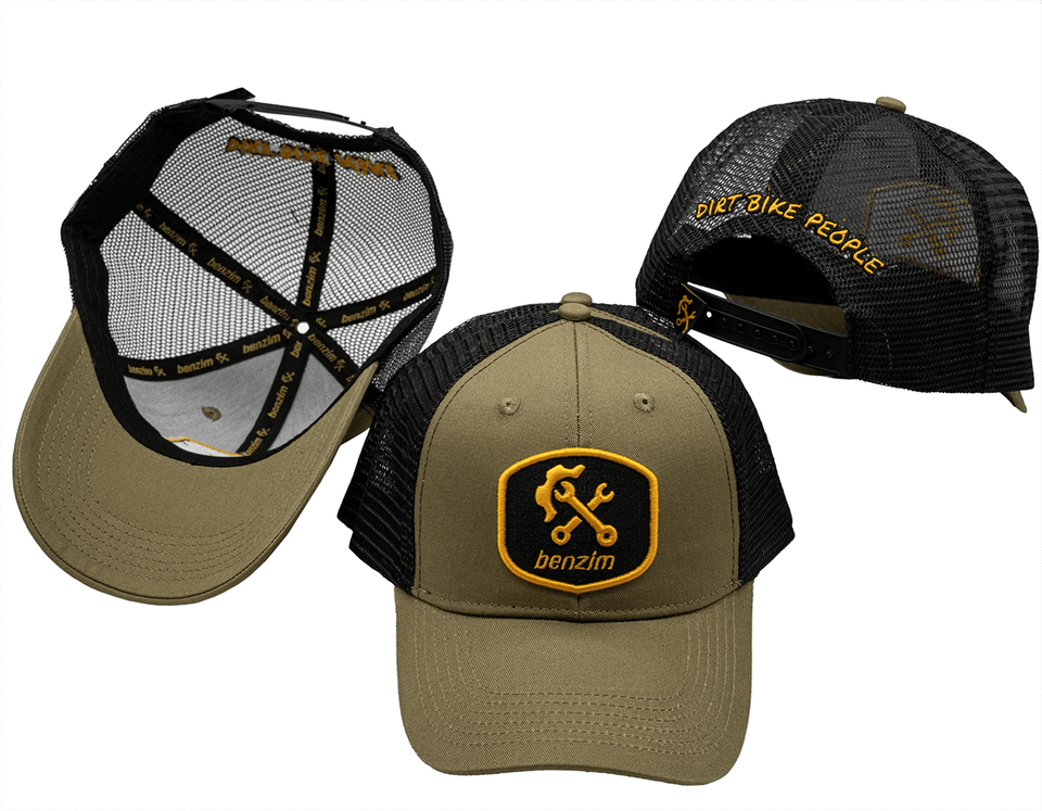 trucker cap Farbe olive für MX Sport